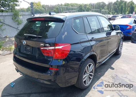 2017 BMW X3 xDrive35I from USA, damaged, VIN 5UXWX7C55H0U42806
